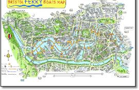 Bristol Ferry map