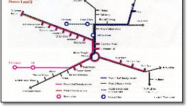 Bristol rapid transit map