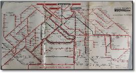 BR Southern carriage map 1963 ebay