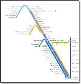 Chiltern trains route rail train map 2019