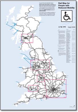 National Rail access map 