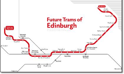 Edinburgh tram map Chris Smere