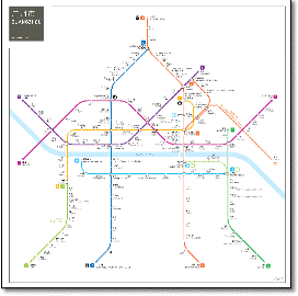 Guangzhou metro subway map