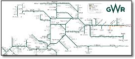 Great Western Train Rail Maps