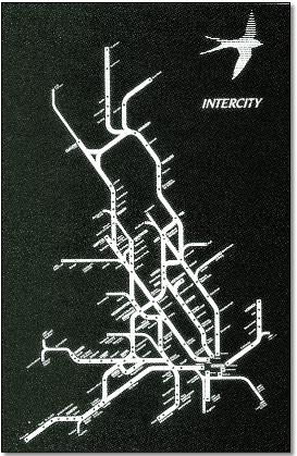 Inter City map 1987