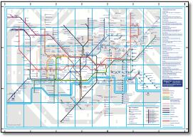 Standard Underground tube map 2015