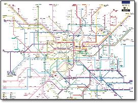 London Rail & Tube Paris style Abraham Dein