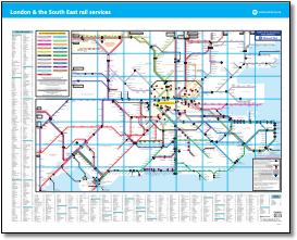 London & South East network train rail map London_South_East_Dec 18