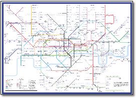 London tube map Mike Hall autumn 2024