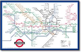 1939 LT map Max Roberts  tube map recreated by Max Roberts
