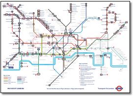 London Underground tube toilets map 