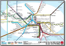 GMPTE Manchester rail train