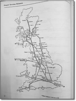 1969 map of sleeper train services StephanHunter Reddit