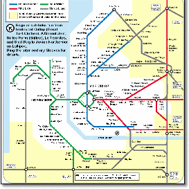 Mersyrail train rail anagram map