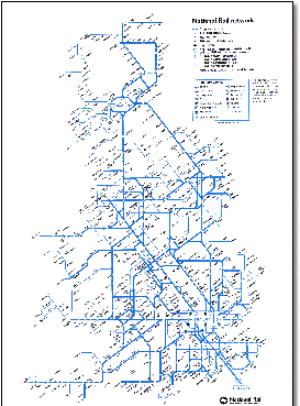 National rail map