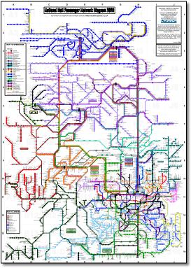 National Rail Passenger Network Diagram 2020a S Harrison