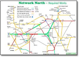 Network North map