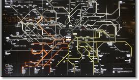 Network West Midlands Birmingham New Street Interchange rail / train map