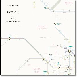 night-trains-east-asia-map 2024 Jug Cerovic