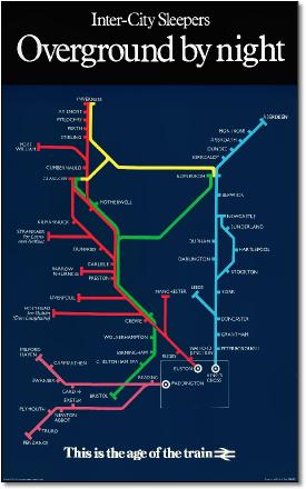 Overground by night poster