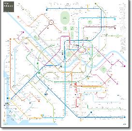 seoul-metro-subway-map JC 2018  train / rail map