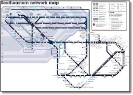 Southeastern Network Map 2023