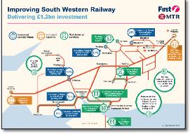 FG MTR South Western Railway rail map