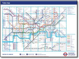 London Transport standard-tube-map May 2020
