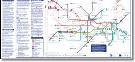 London Underground step-free tube map
