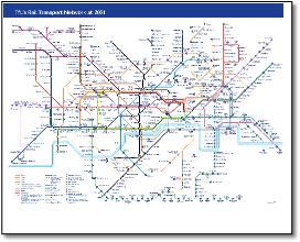LT tube map 2021 TfL tube map (Nov 2013)