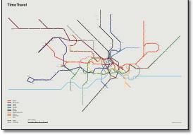 Oskar Karlin time travel tube map 