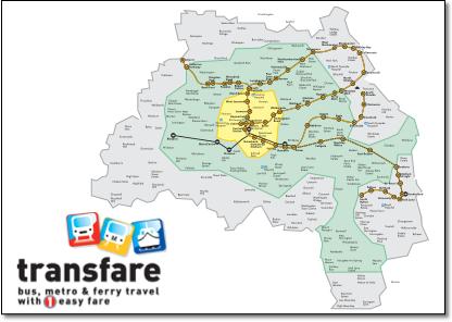 Transfare map Jan 2008