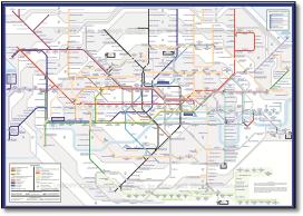 Tube Map 2022-23 concept by Mike Hall - full version