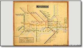 London Underground map Underground 1931 London tube map