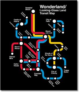 Wonderland train rail map